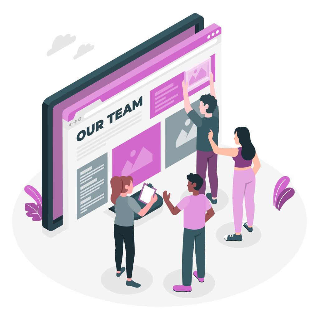 Display Team Info on About Us page to Improve Trust Credibility and Transparency 