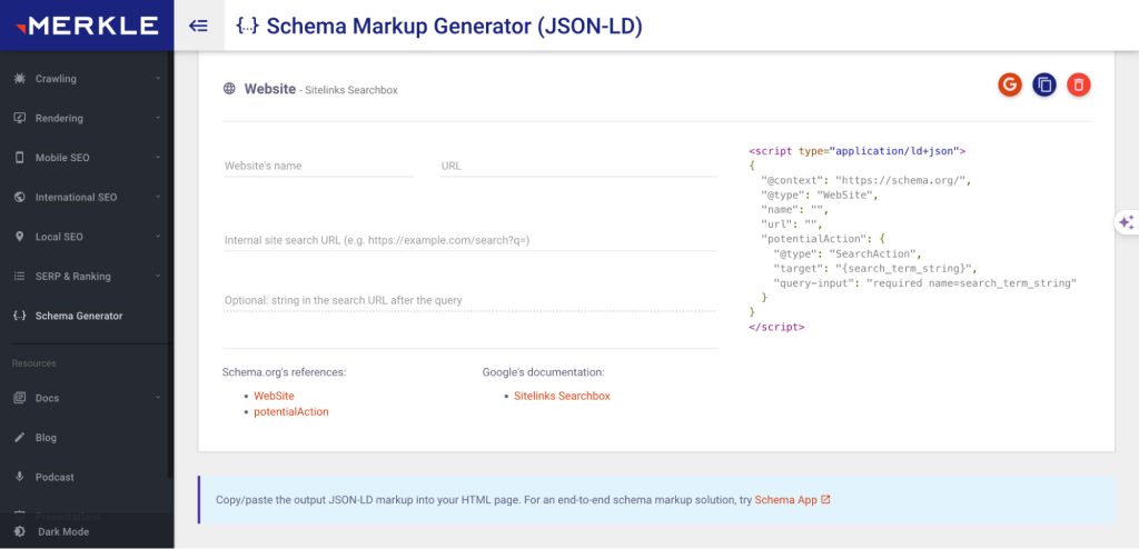 Menghasilkan Kod Schema Markup JSON LD 1