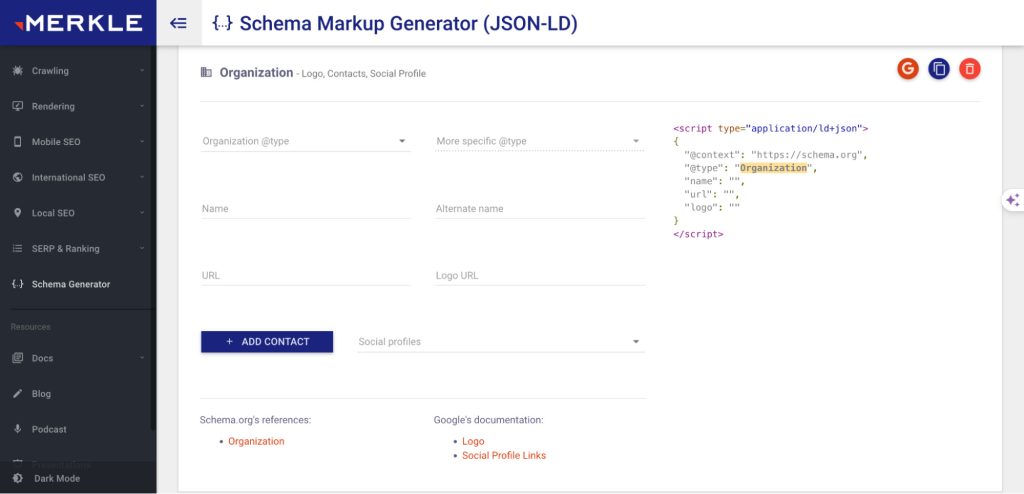 Menghasilkan Kod Schema Markup JSON LD 2