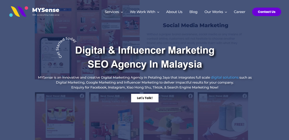 MYSense Marketing Digital Marketing with an Influencer Edge