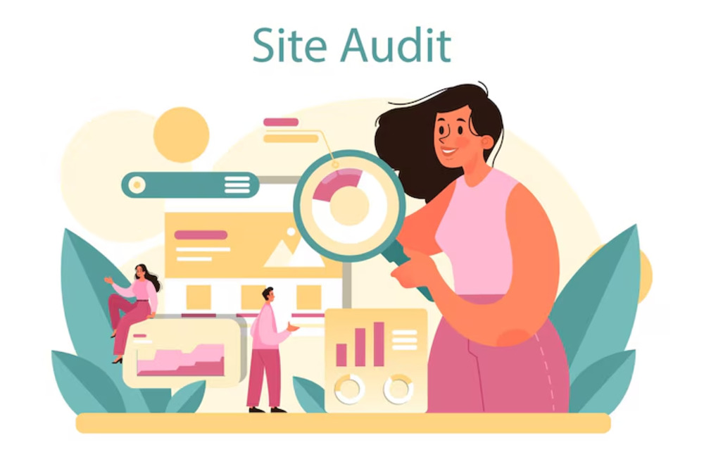 Site audit content analytics
