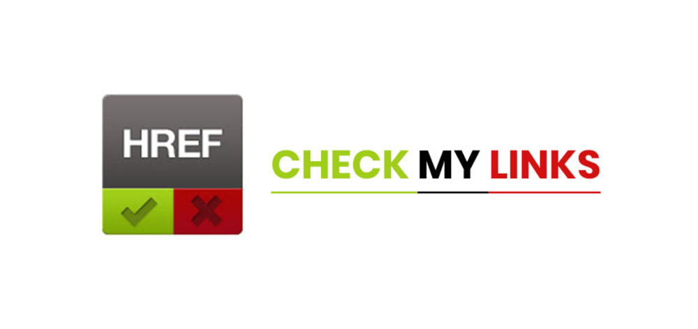 Check My Links logo website seo page