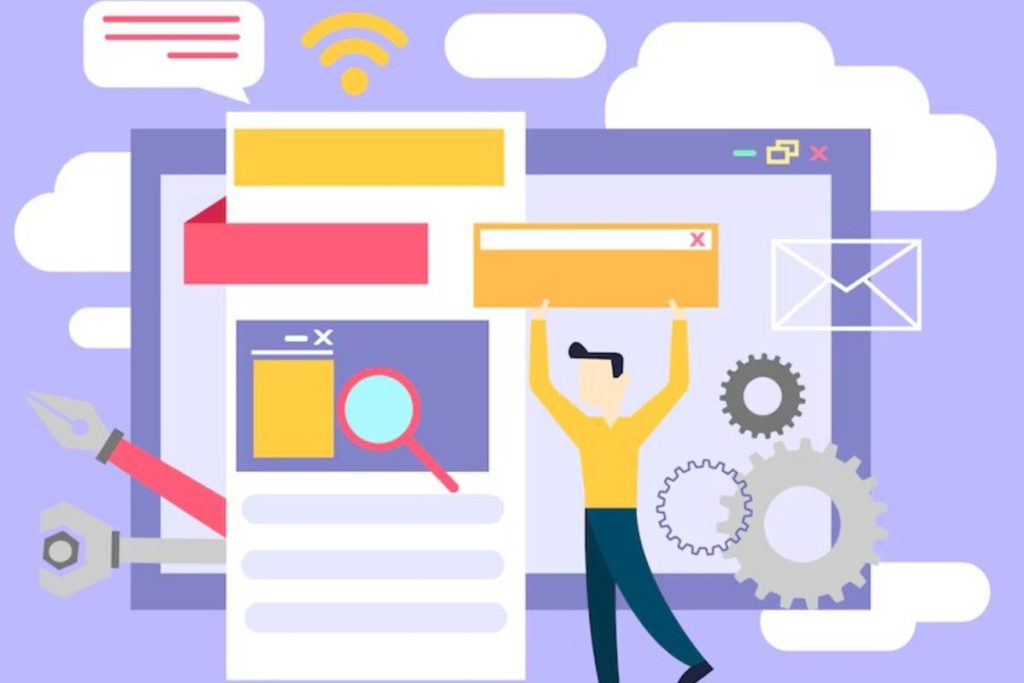 Qualities of website major components