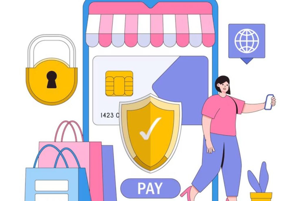 Secure checkout for website functionality