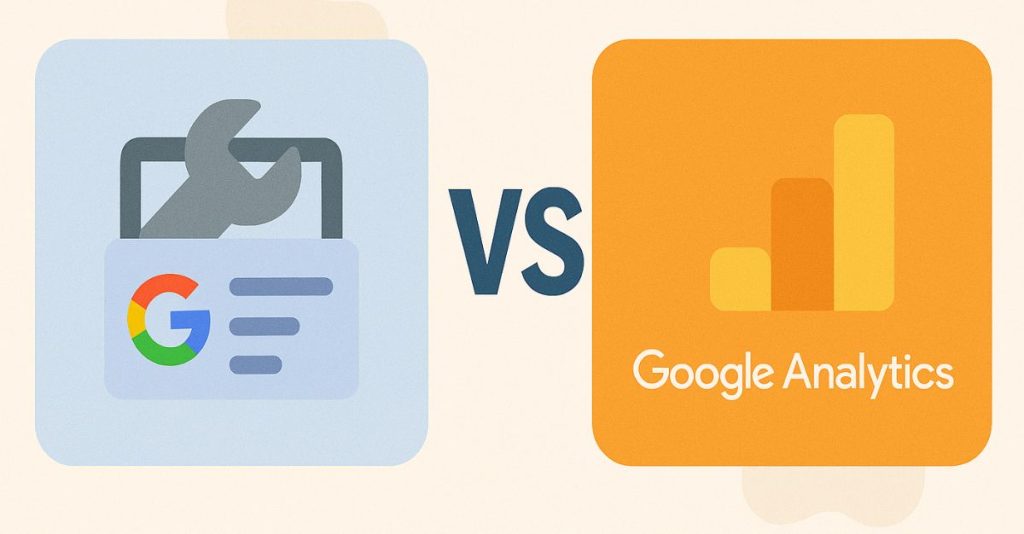 Google Search Console vs. Google Analytics Whats the Difference