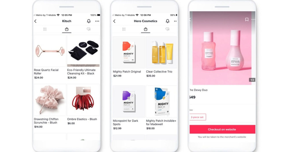 HIgh quality images on TikTok shop