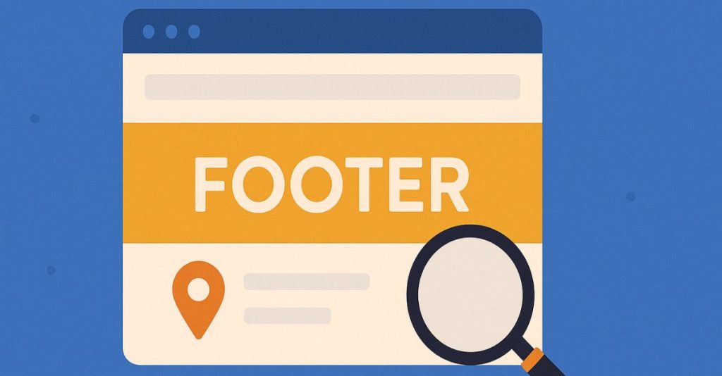 How to Optimise Your Website Footer Design for Local SEO