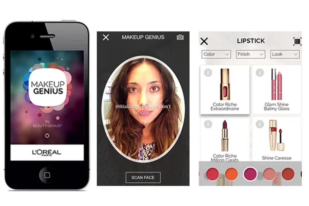 LOreal virtual makeup try on