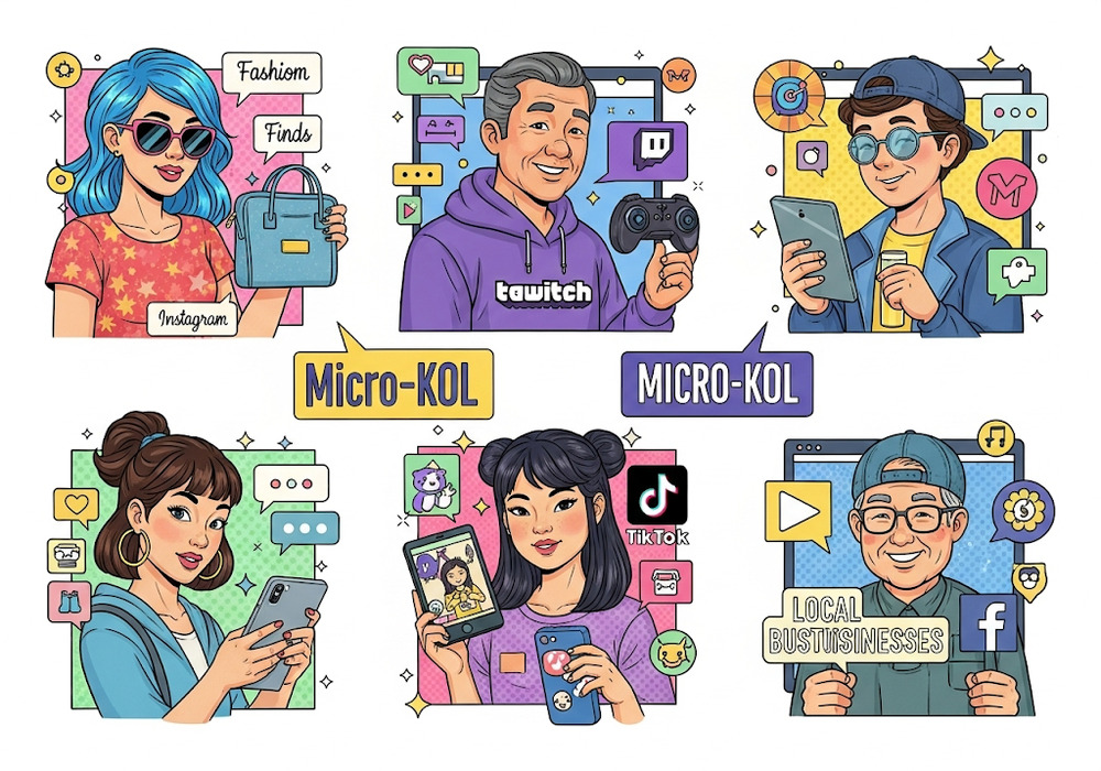 Micro KOL for TikTok influencer marketing