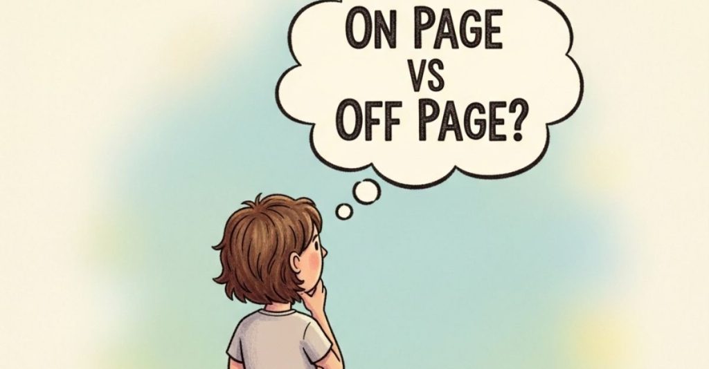 On Page vs Off Page SEO Whats the Difference