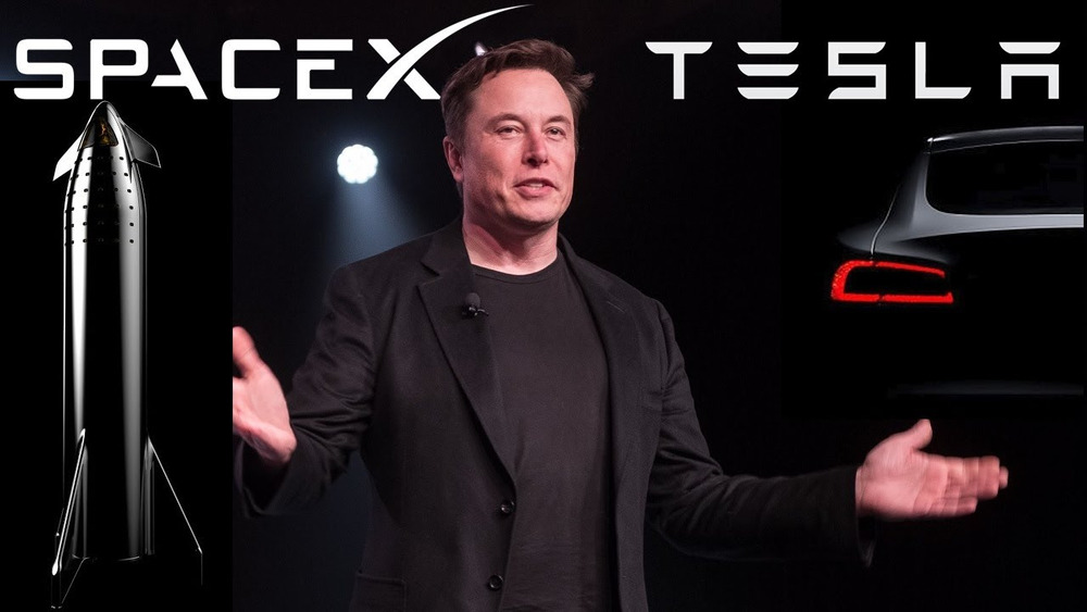 Elon Musk showcasing personal branding as a thought leader driving innovation and leadership across Tesla and SpaceX