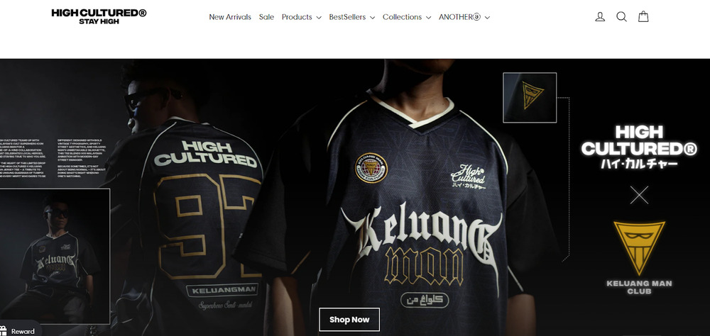 High Cultured a Malaysian streetwear clothing brand collaborates with a Malaysian movie Keluang Man