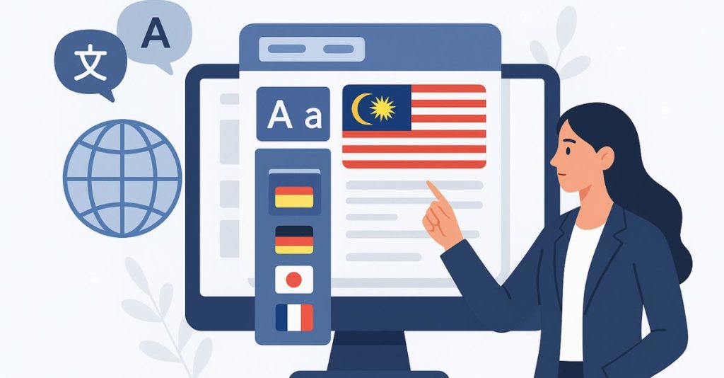 Designing Multi Language Websites for Malaysias Market