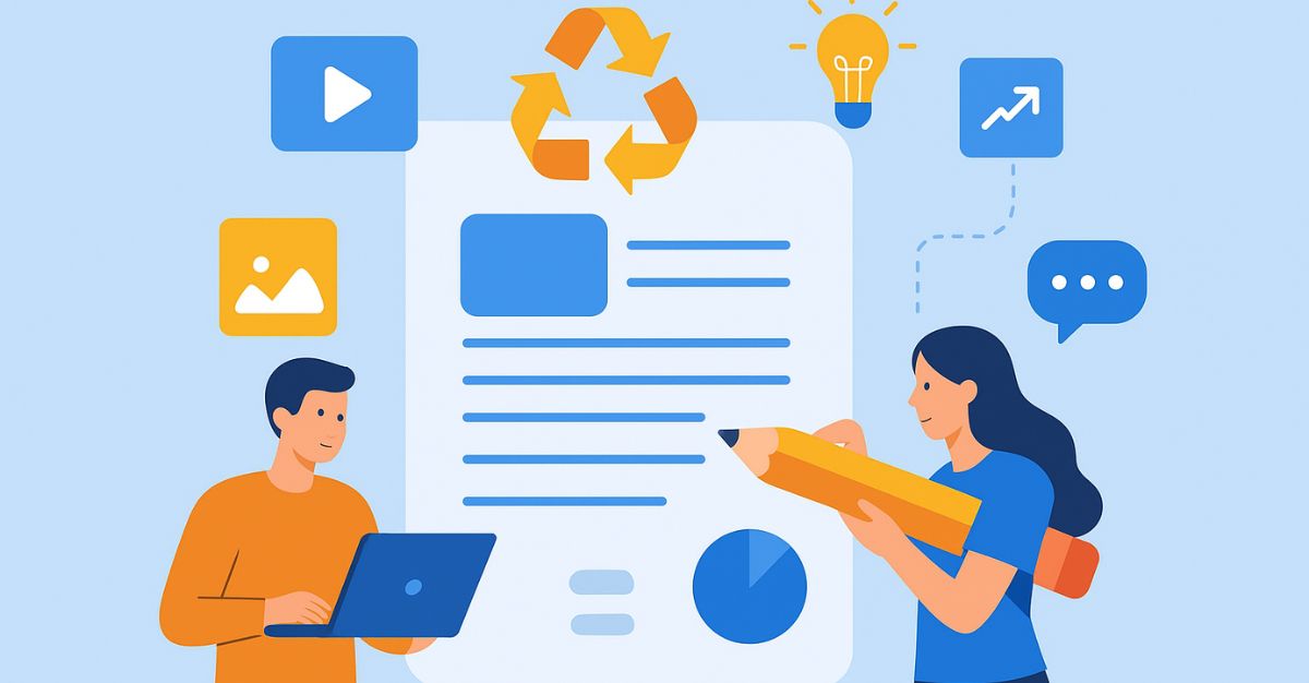 How to Repurpose Content Without Looking Repetitive