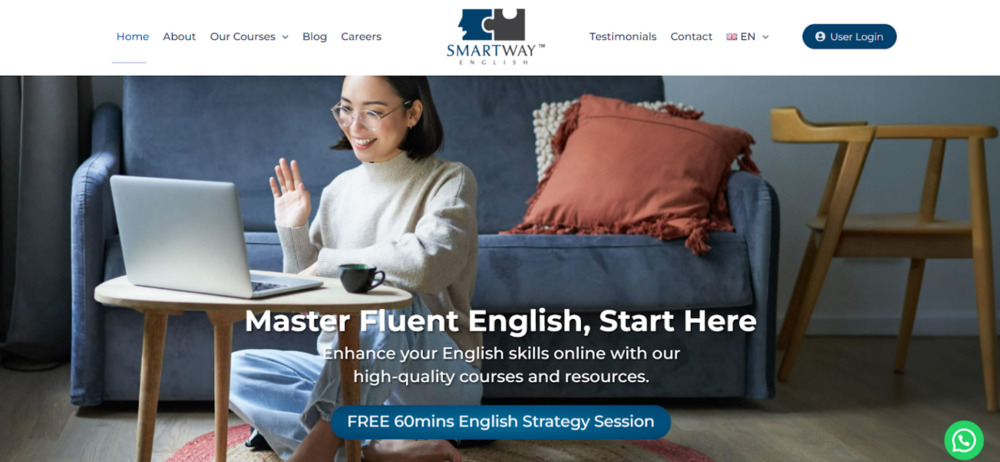 Multiple languages option in Smartway language webpages