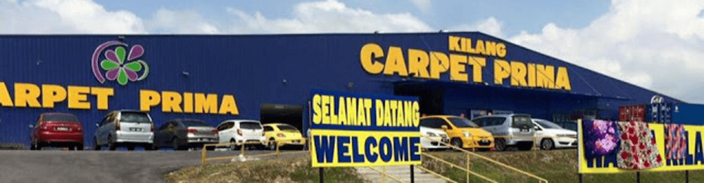 Carpet Prima Sdn. Bhd showroom interior