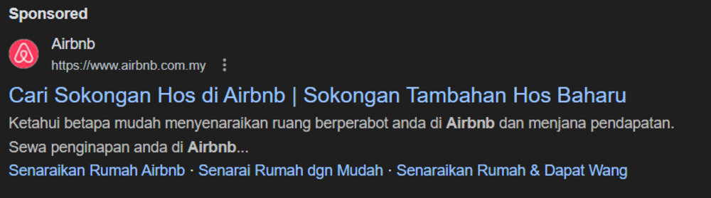 Airbnb Google Ads & Landing Pages
