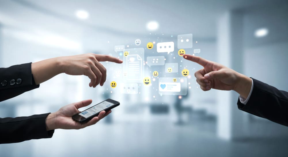 B2B social media presence