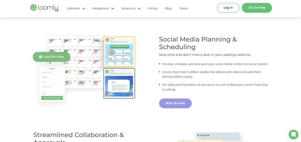 Loomly official website  
