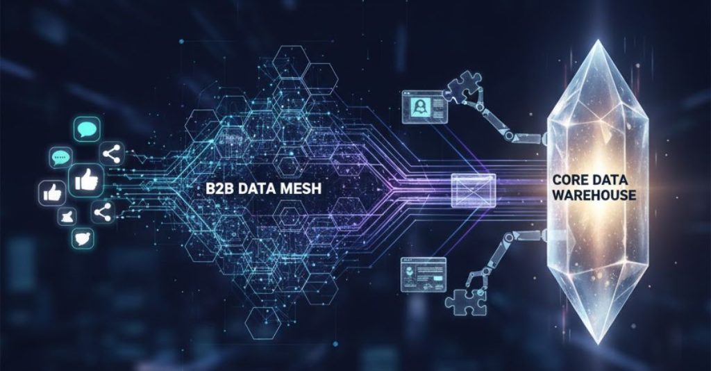 The B2B Data Mesh Integrating Social Media Signals into Your Core Data Warehouse for Hyper-Personalisation