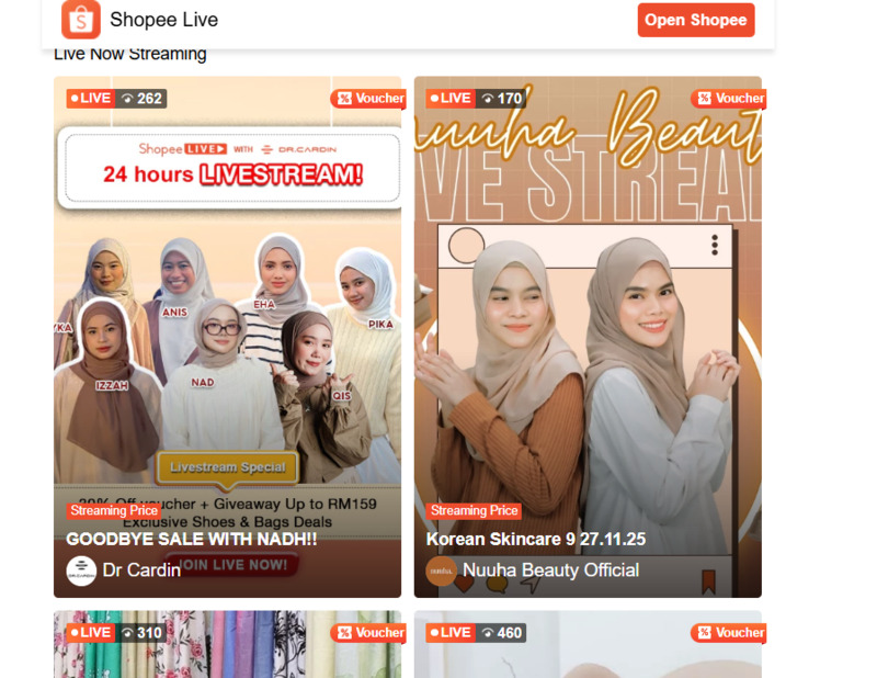 Shopee Live