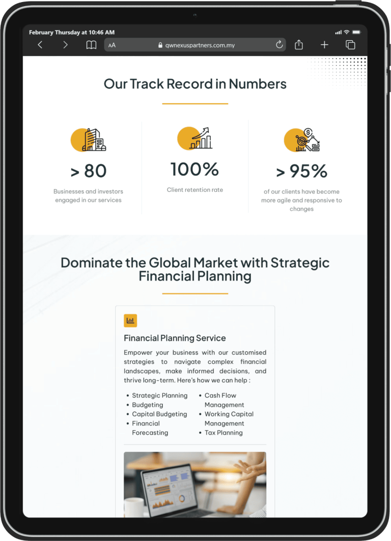 iPad PRO 11 www.gwnexuspartners.com .my 1