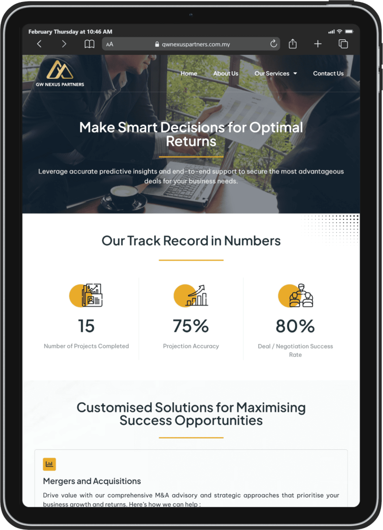 iPad PRO 11 www.gwnexuspartners.com .my