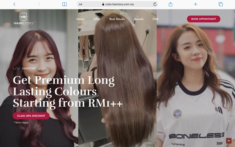 Macbook Air color.hairstory.com .my