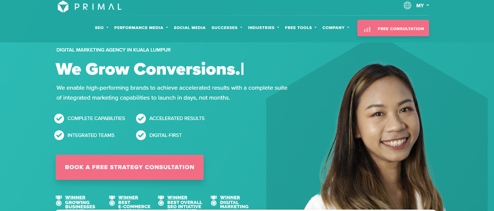 Primal with SEO services