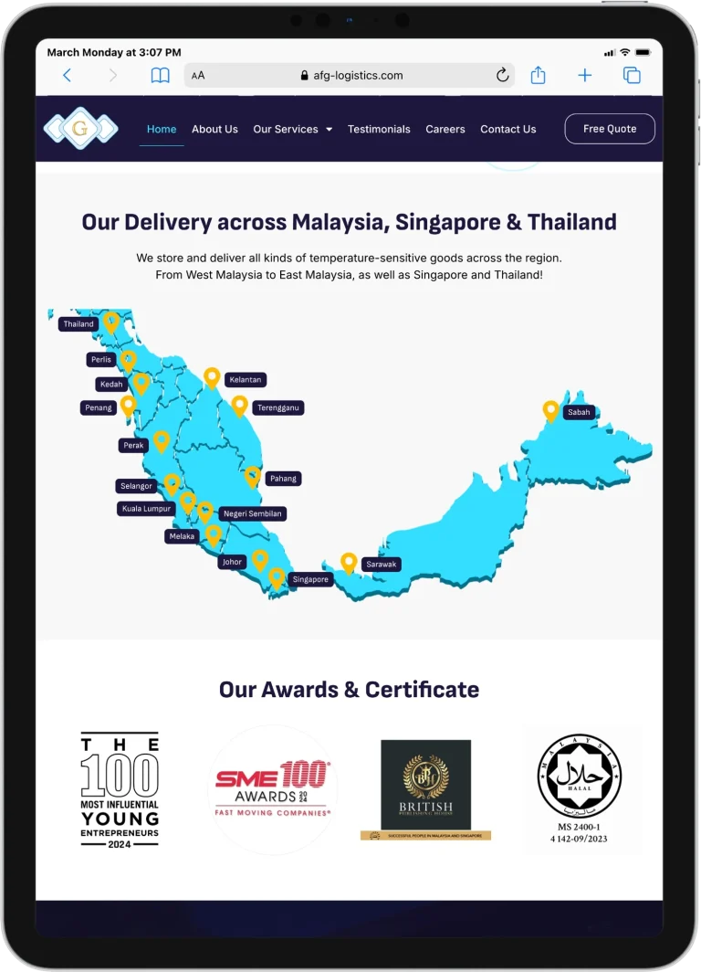 iPad PRO 11 www.afg logistics.com 1