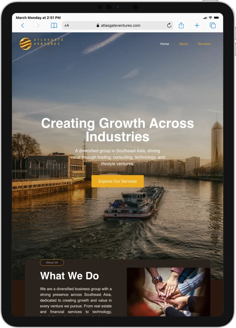 iPad PRO 11 www.atlasgateventures.com