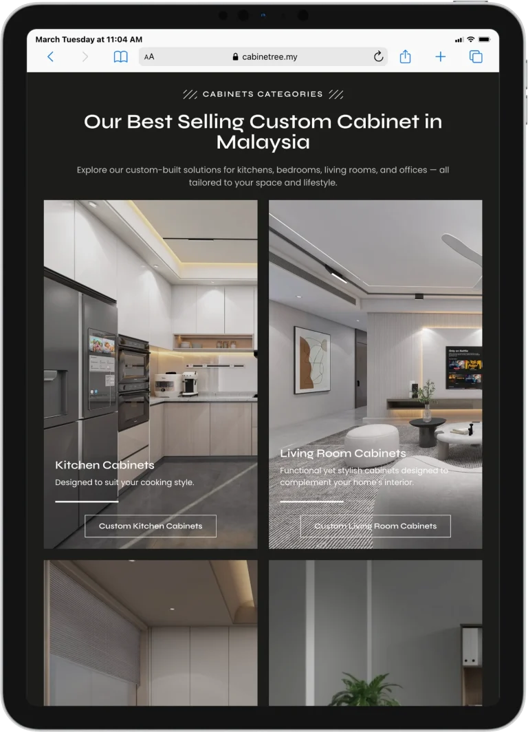 iPad PRO 11 www.cabinetree.my 1