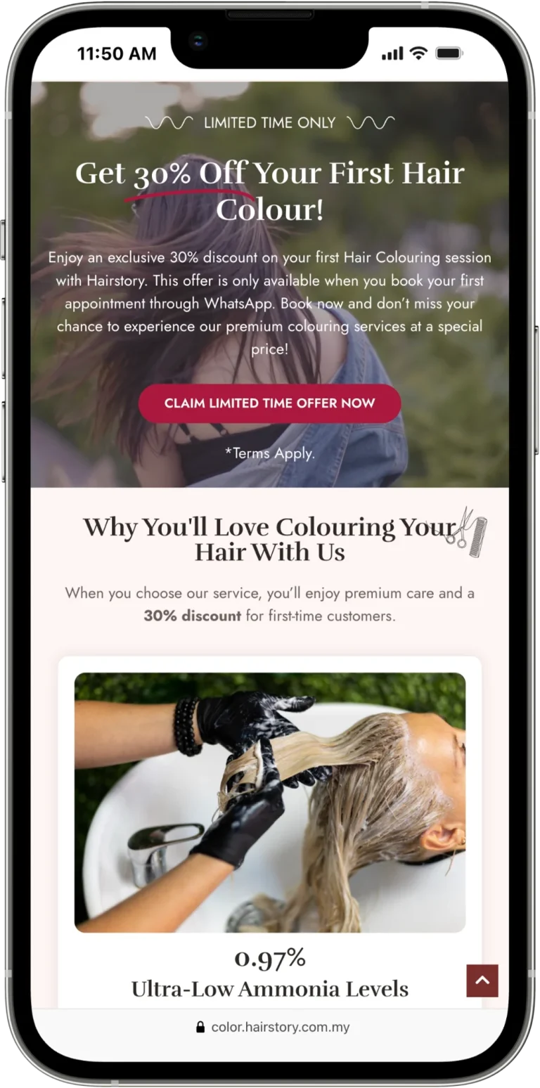 iPhone 13 PRO MAX color.hairstory.com .my 2 1