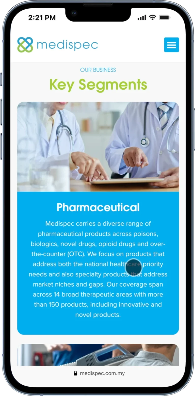 iPhone 13 PRO www.medispec.com .my 2