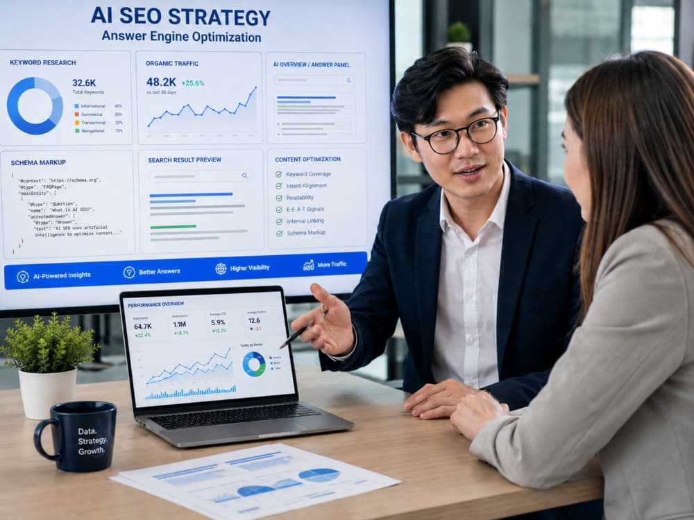 AI SEO strategist implementing tactics for zero-click searches