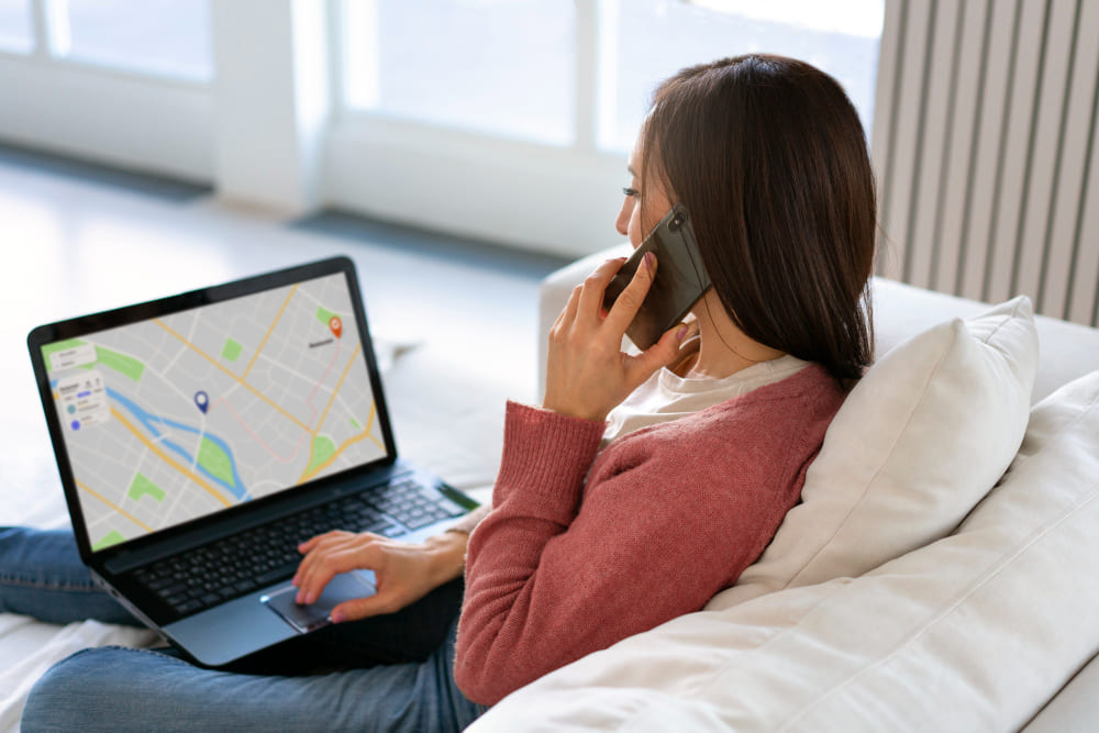 Fast contact based on “near me” searches