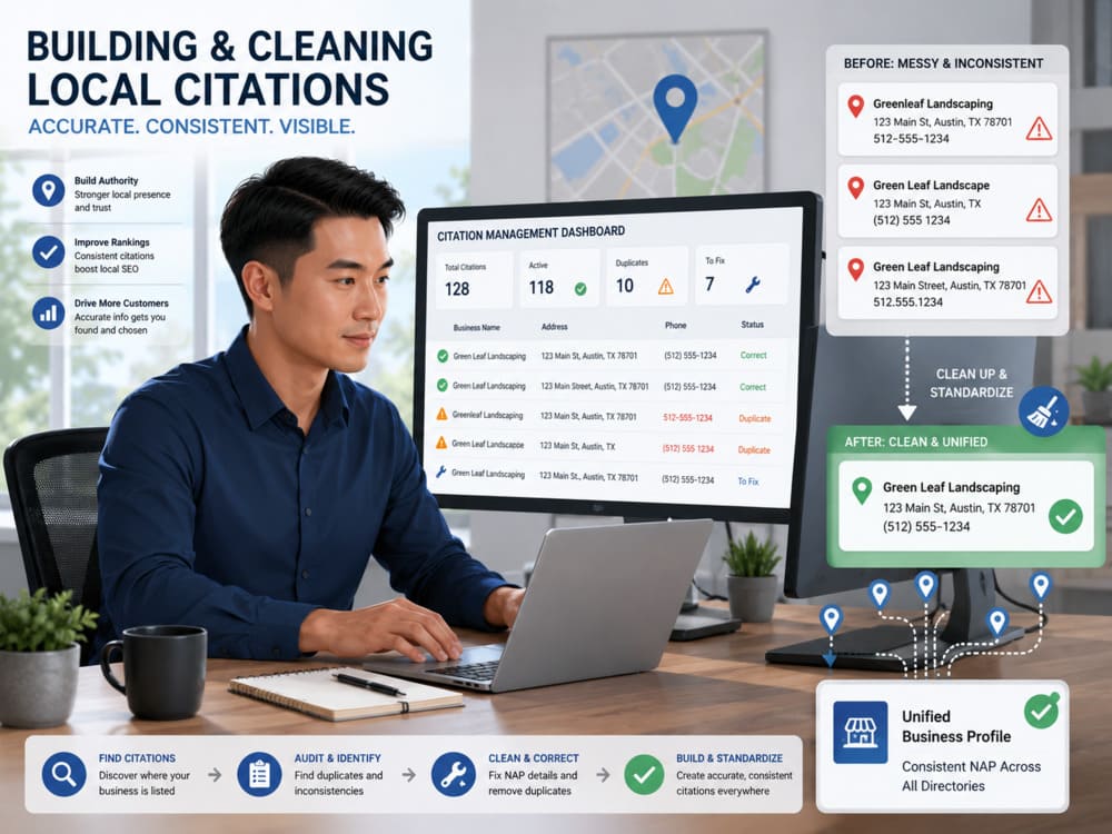 How to build and clean up local citations in Malaysia