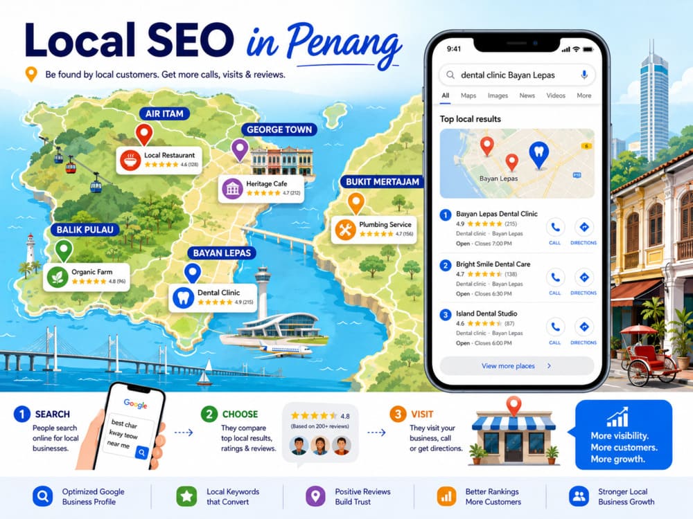 Local SEO in Penang for businesses
