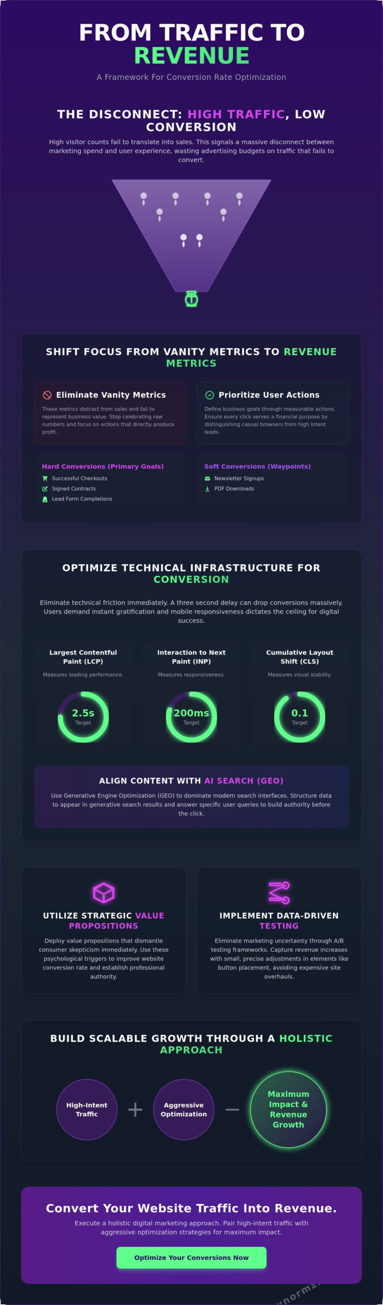 Optimize Digital Performance: Execute Strategies to Improve Website Conversion Rate