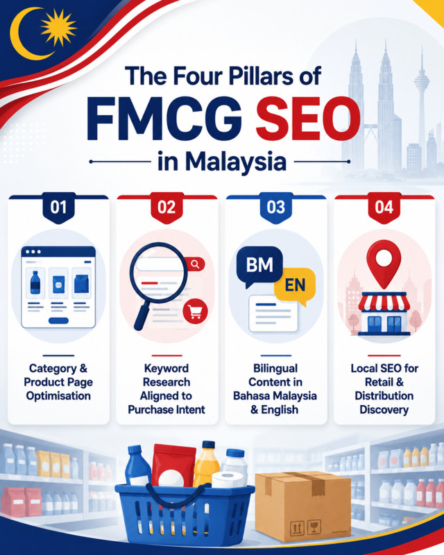 Pillars of SEO for FMCG in Malaysia