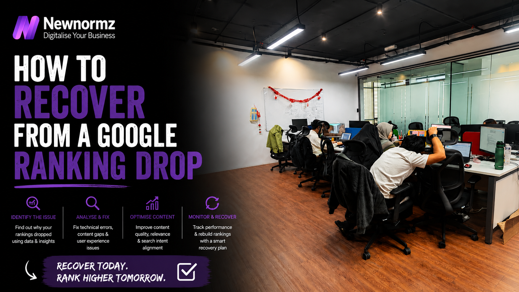Recover from a Google Ranking Drop